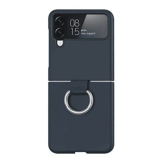 Coque de Protection avec Anneau  Samsung Galaxy Z Flip 3 5G Bleu
