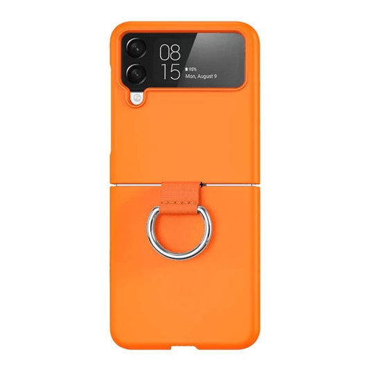 Coque de Protection avec Anneau Samsung Galaxy Z Flip 4 5G  Orange