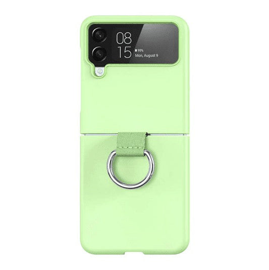 Coque de Protection avec Anneau Samsung Galaxy Z Flip 4 5G Vert Clair