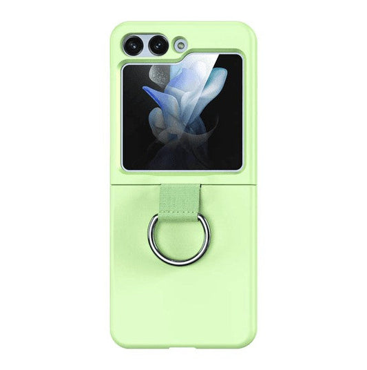 Coque de Protection avec Anneau Samsung Galaxy Z Flip 5 5G Vert Clair